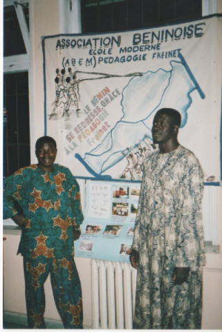 A gauche Joseph Agossou (Bénin) et à droite Papa Aly Youm (Sénégal)